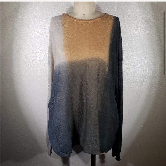 Viviana Uchitel artisan designer cubist sweater - Picture 1 of 7